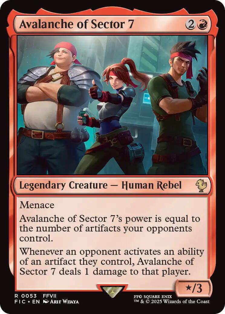 Avalanche of Sector 7 (Surge Foil)