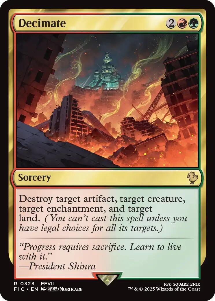Decimate (Surge Foil)