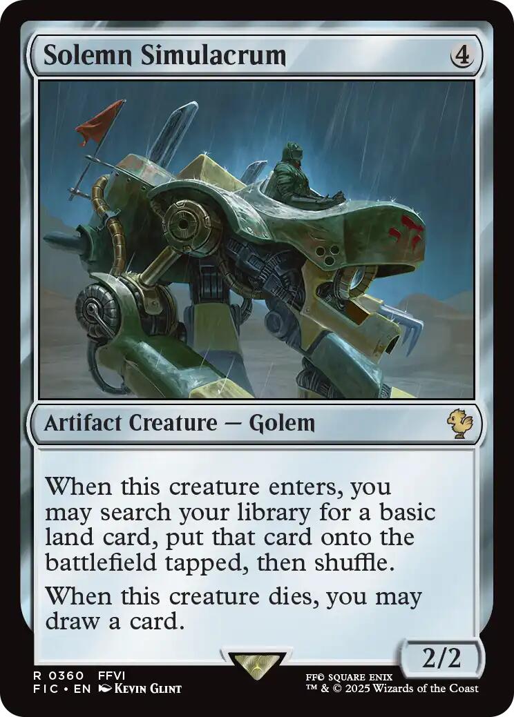 Solemn Simulacrum (Surge Foil)