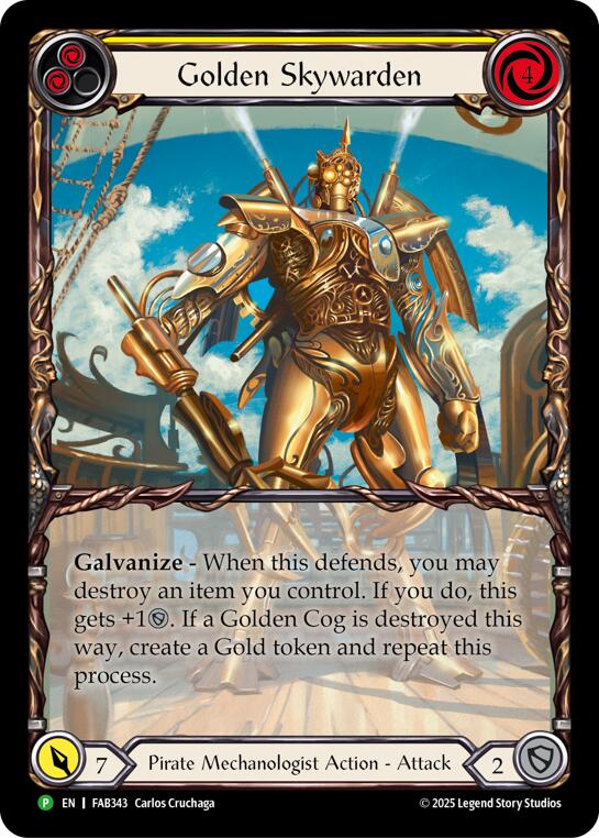 Golden Skywarden - FAB343