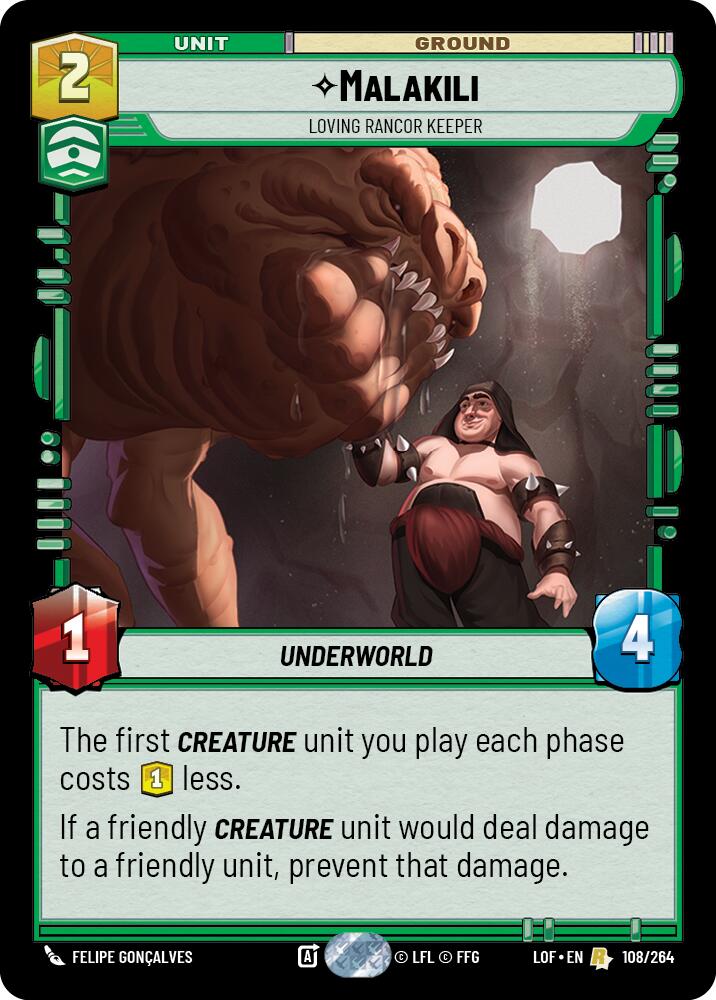Malakili - Loving Rancor Keeper