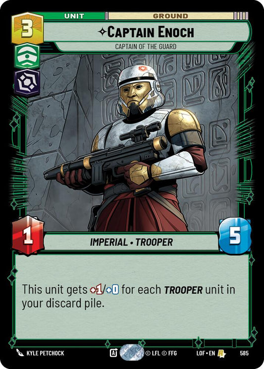 Captain Enoch - Captain of the Guard (Foil)