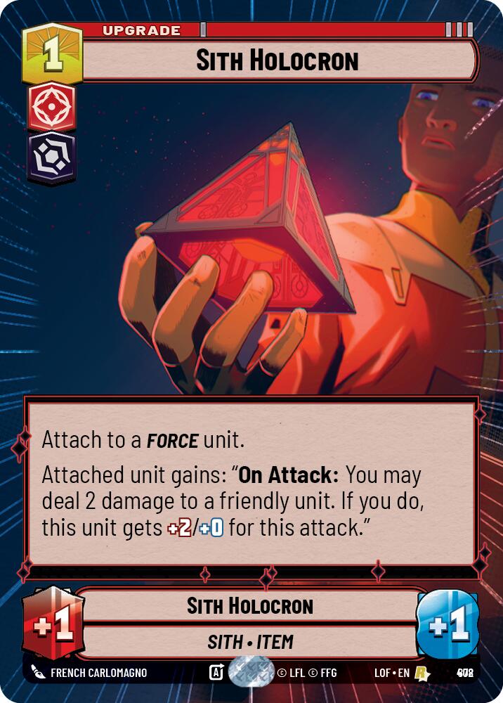 Sith Holocron (Hyperspace Foil)