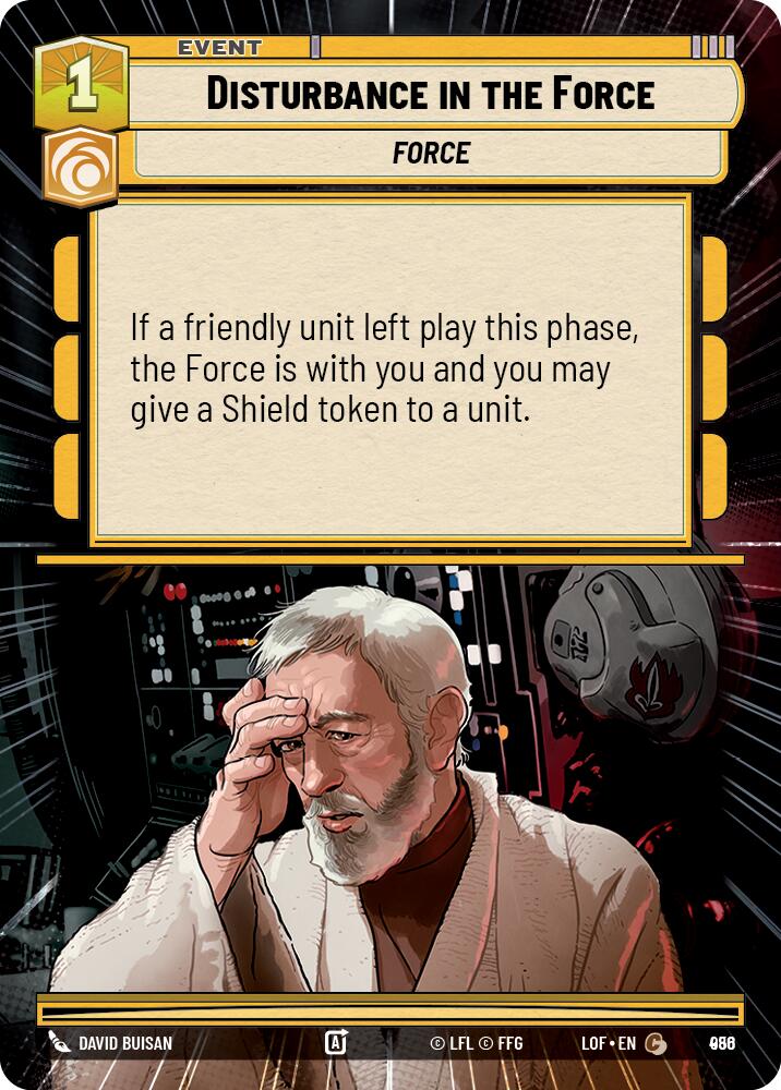 Disturbance in the Force (Hyperspace Foil)