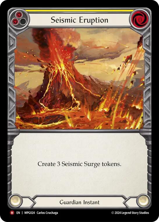 Seismic Eruption