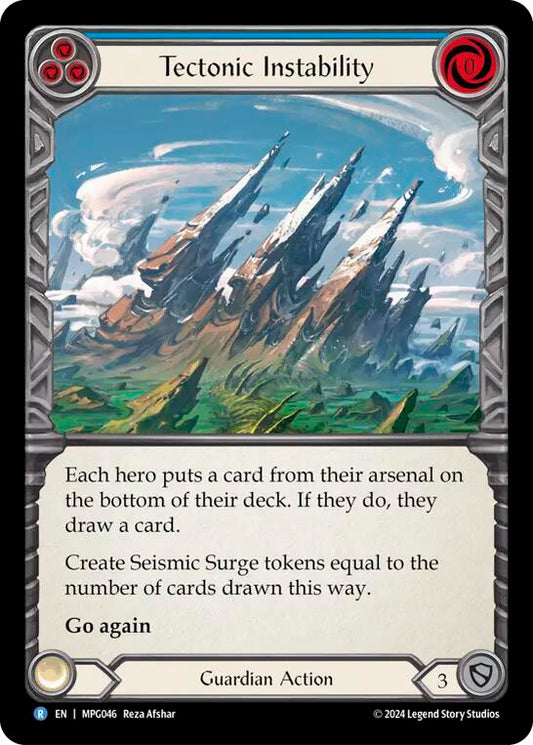 Tectonic Instability