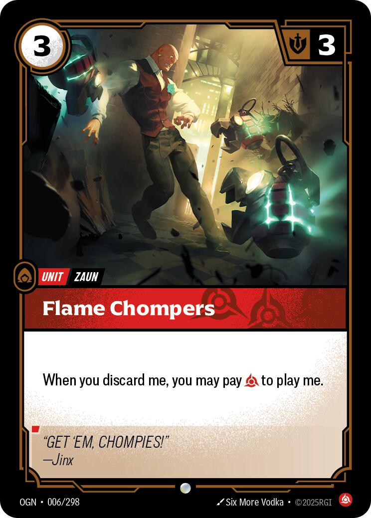 Flame Chompers