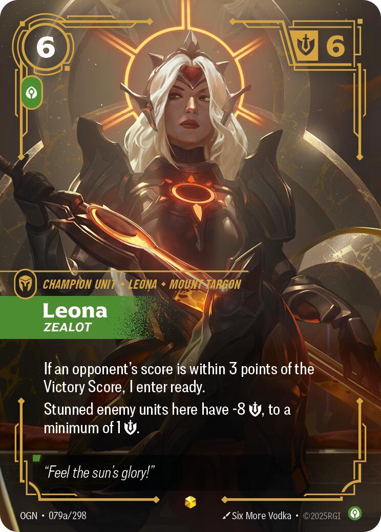 Leona - Zealot (Alternate Art)