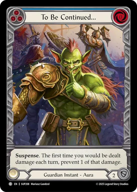 To Be Continued... (Extended Art)