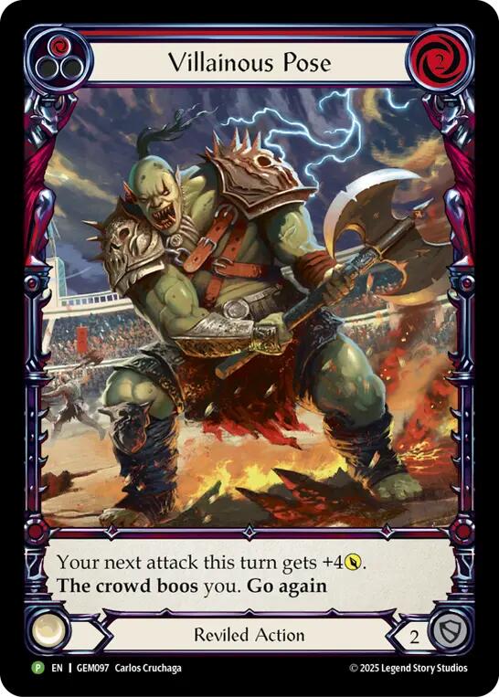 Villainous Pose