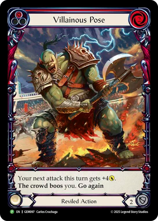 Villainous Pose