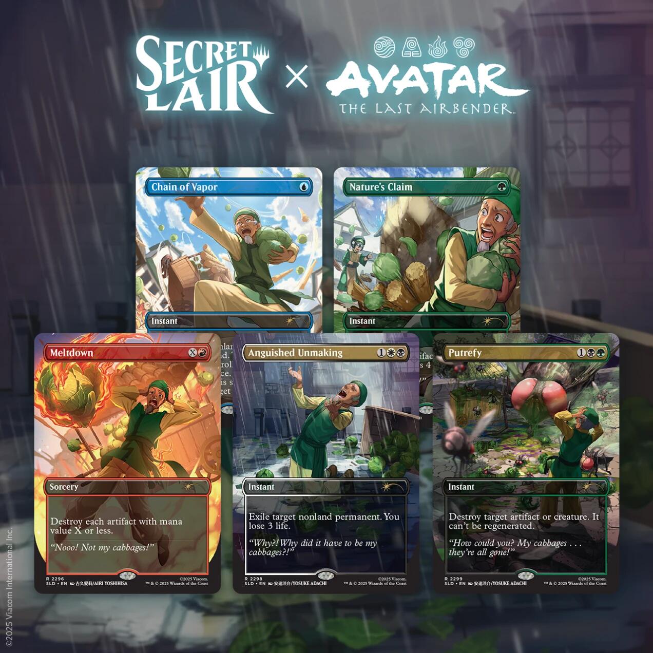 Secret Lair x Avatar: The Last Airbender: My Cabbages! - Non-Foil Edition