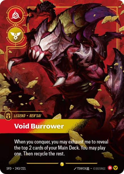 Rek'sai - Void Burrower (Overnumbered)