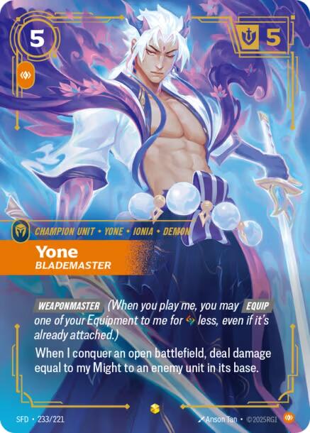 Yone, Blademaster (Overnumbered)