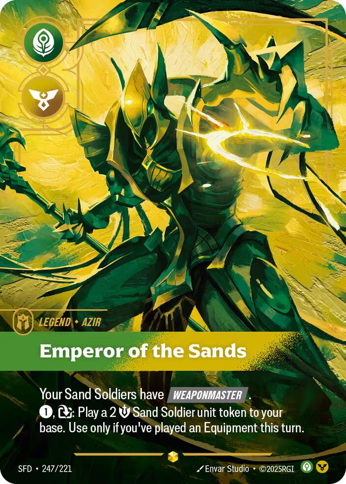 Azir, Emperor of the Sands (Overnumbered)