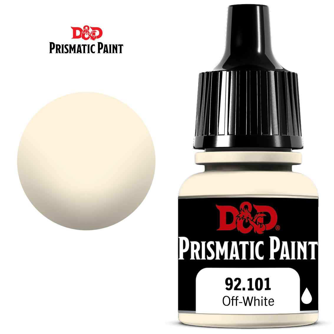 D&D Prismatic Paint Off White 92.101