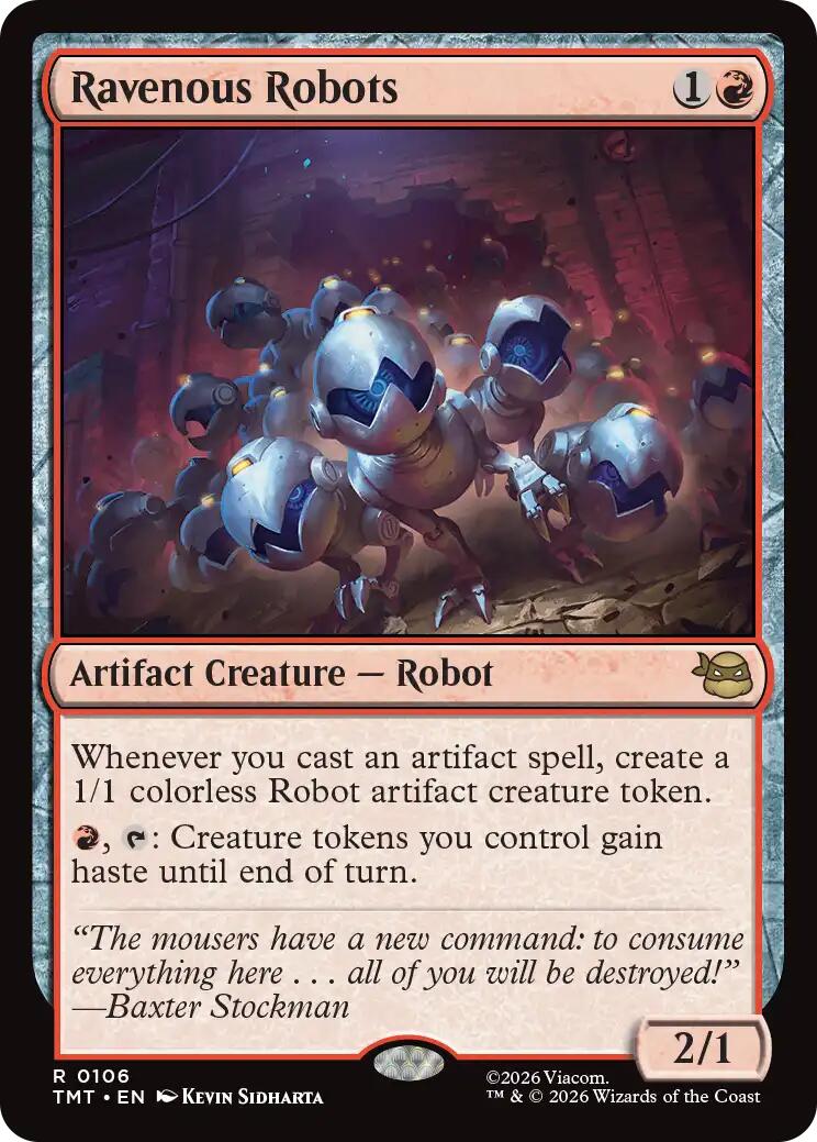Ravenous Robots