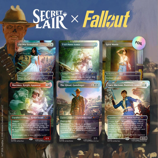 Secret Lair Drop: Secret Lair x Fallout: Beyond Vault 33 - Traditional Foil Edition