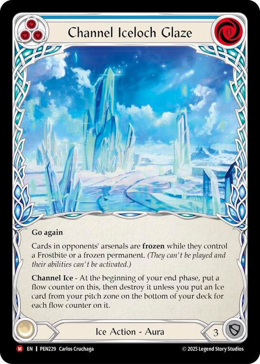 Channel Iceloch Glaze (Blue)