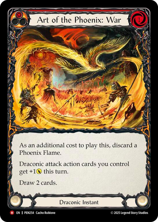 Art Of The Phoenix War (Red)