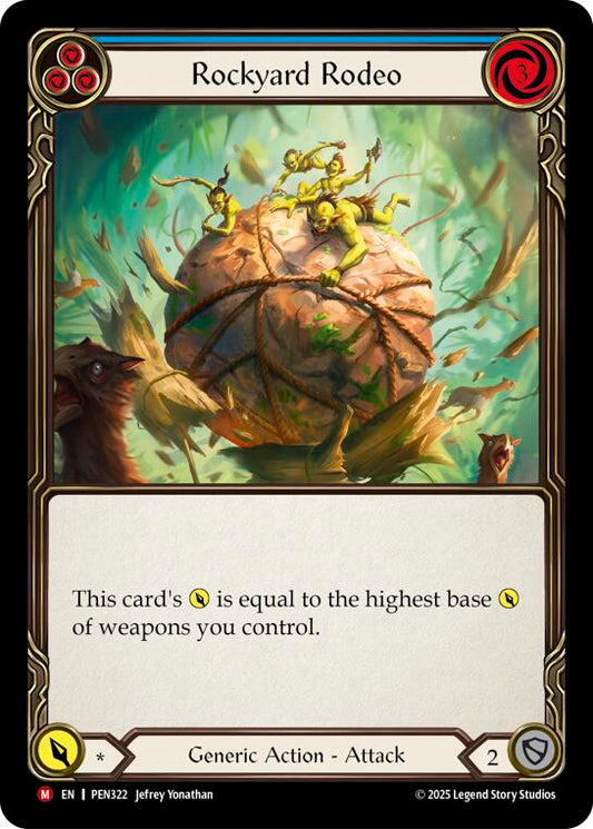 Rockyard Rodeo (Blue)