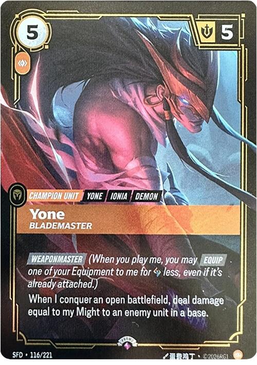 Yone, Blademaster
