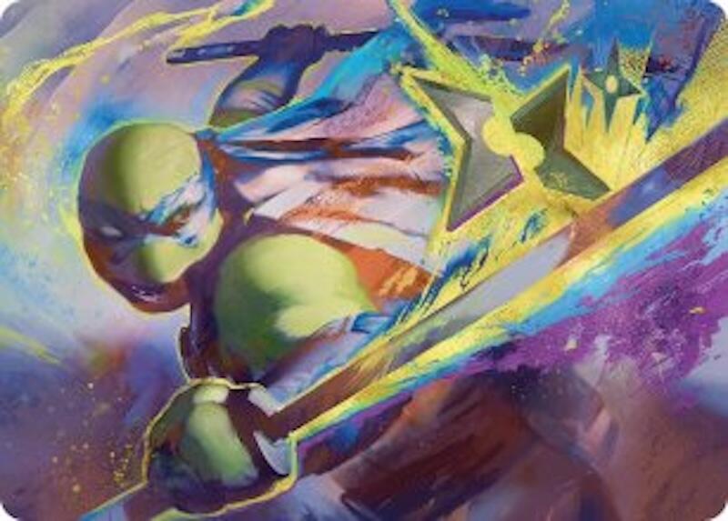 Leonardo's Technique Art Card