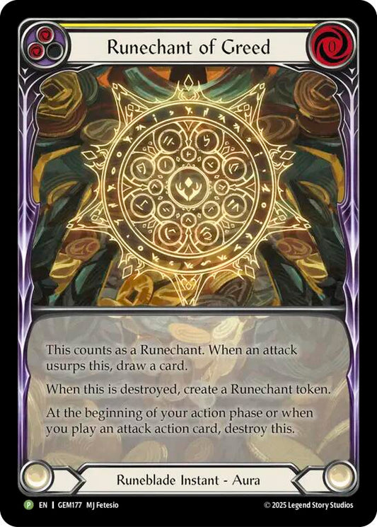 Runechant of Greed (Yellow)