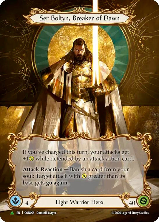 Ser Boltyn, Breaker of Dawn (Marvel) - CON005