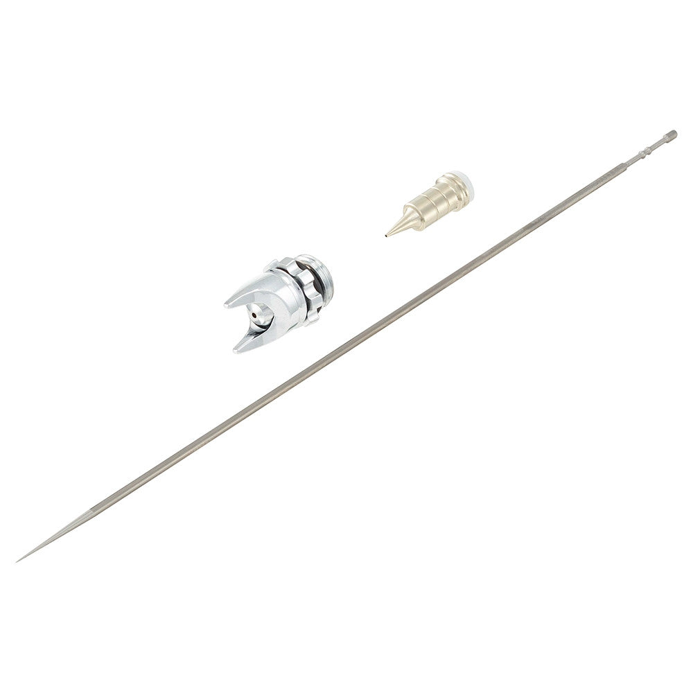 H&S Airbrushes - EVO 2024 0.28mm FineLine Headset with Nozzle - Needle - Aircap - Seals