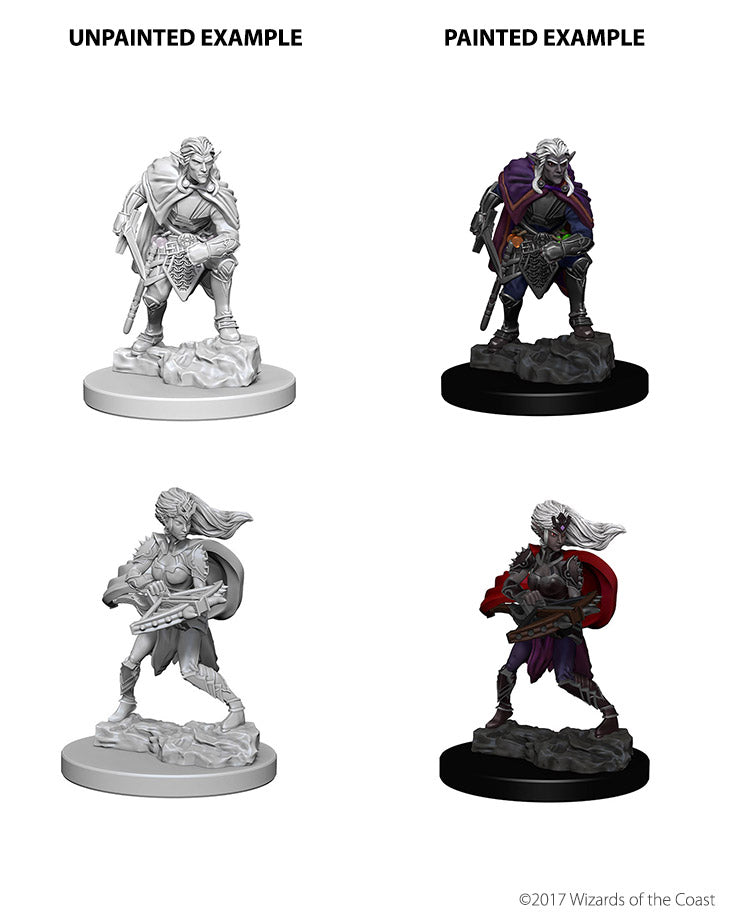 D&D Nolzurs Marvelous Unpainted Miniatures Drow