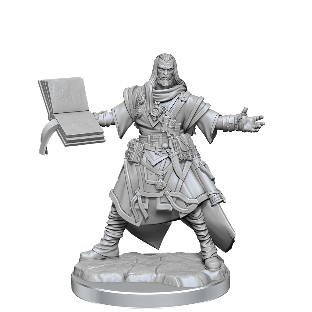 Pathfinder Legendary Cuts Human Wizard Male