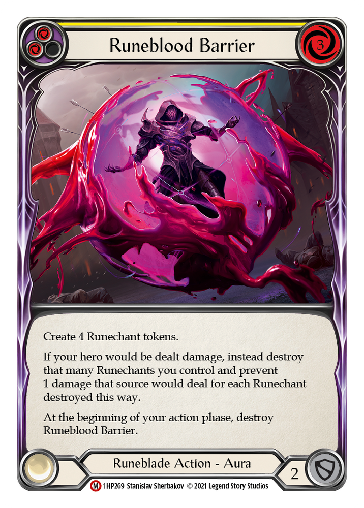 Runeblood Barrier [1HP269] (History Pack 1)