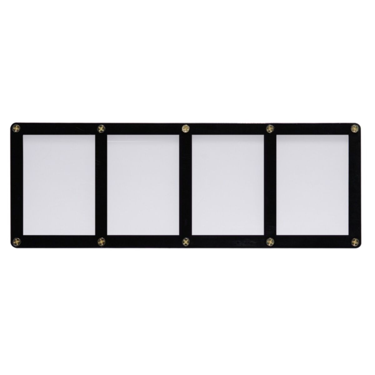 Ultra Pro: UP81202 4-Card Black Frame Screwdown Holder
