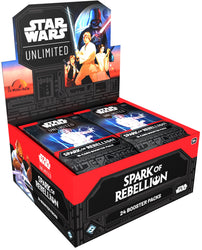 Star Wars Unlimited - Spark of Rebellion Booster Display (Case)