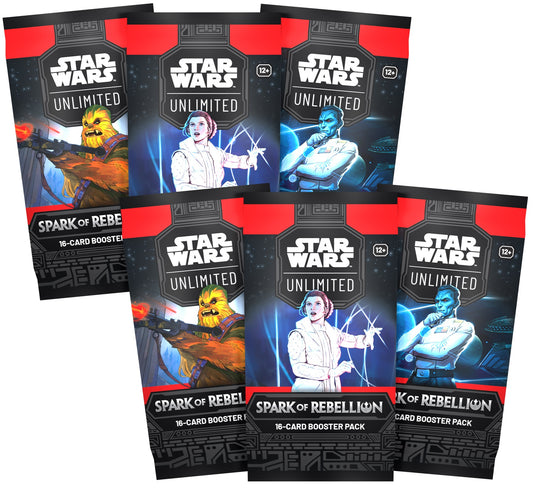 Star Wars Unlimited - Spark of Rebellion Booster Display