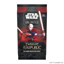 Star Wars Unlimited - Twilight of the Republic Booster Display