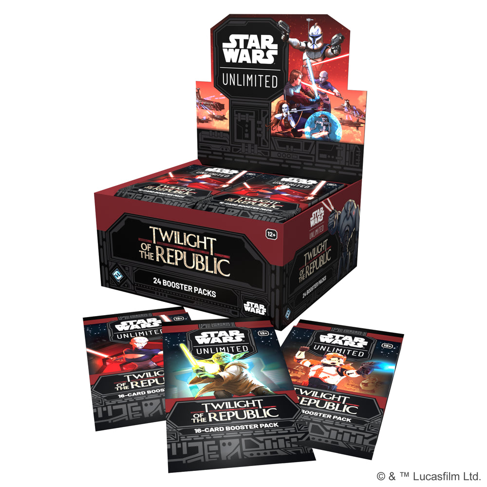 Star Wars Unlimited - Twilight of the Republic Booster Display