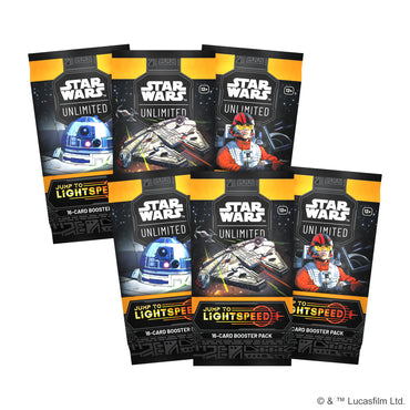 Star Wars Unlimited - Jump to Lightspeed Booster Display