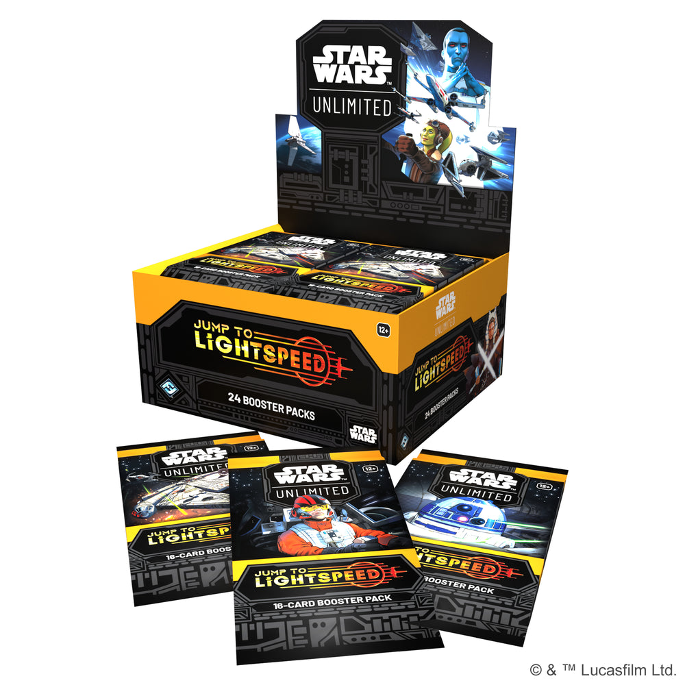 Star Wars Unlimited - Jump to Lightspeed Booster Display (Case)