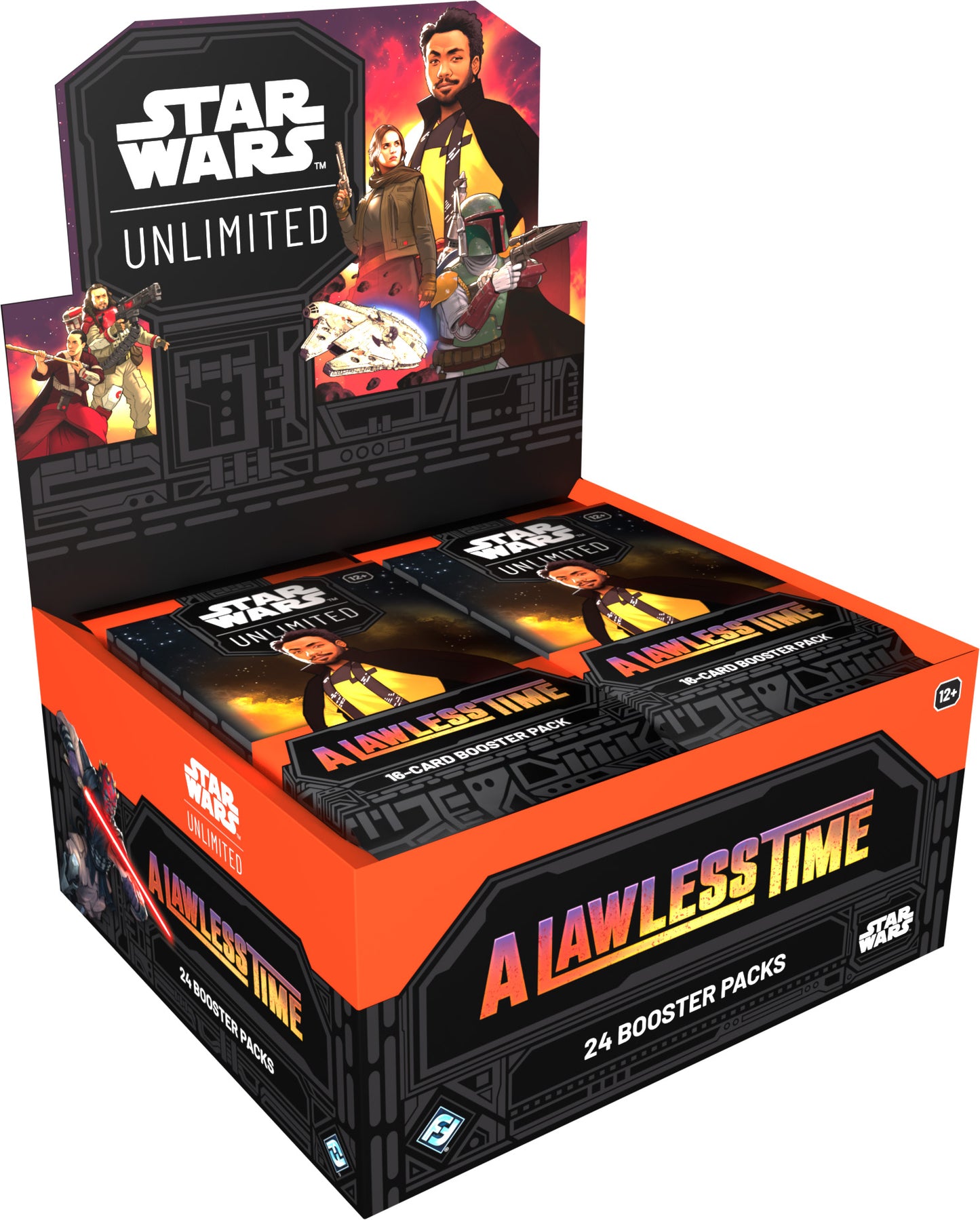 Star Wars Unlimited - A Lawless Time Booster Display