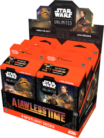 Star Wars Unlimited - A Lawless Time Spotlight Deck