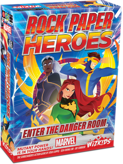 Marvel Rock Paper Heroes Enter the Danger Room