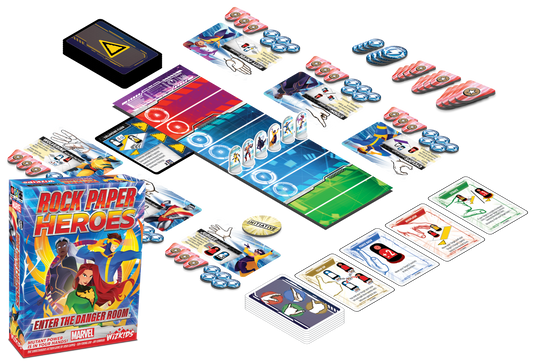 Marvel Rock Paper Heroes Enter the Danger Room