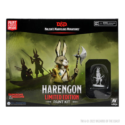 D&D Nolzurs Marvelous Limited Edition Paint Kit Harengon
