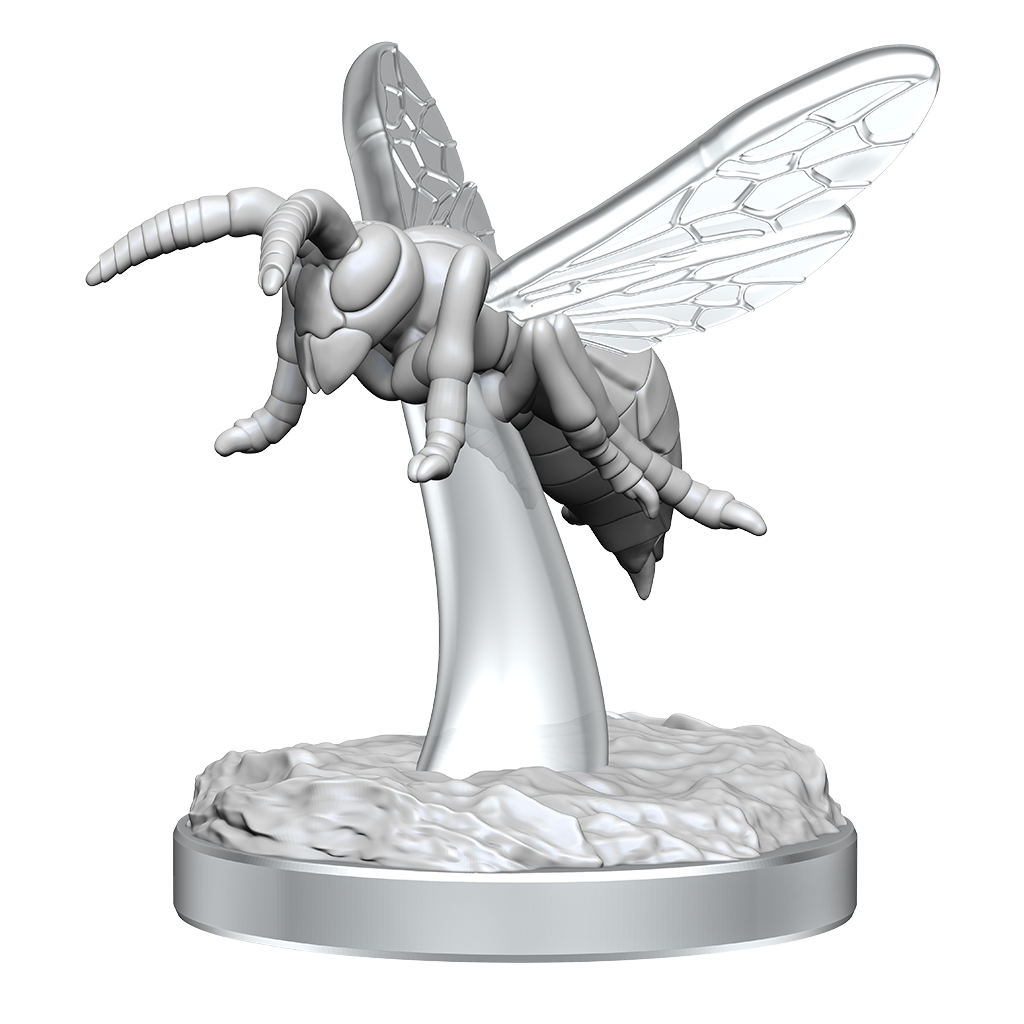 Wizkids Deep Cuts Unpainted Miniatures Murder Hornets