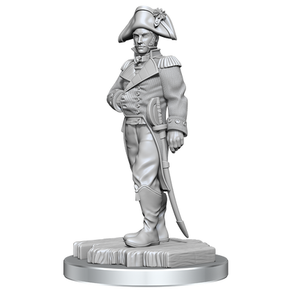 Wizkids Deep Cuts Unpainted Miniatures Ships Crew Box Set