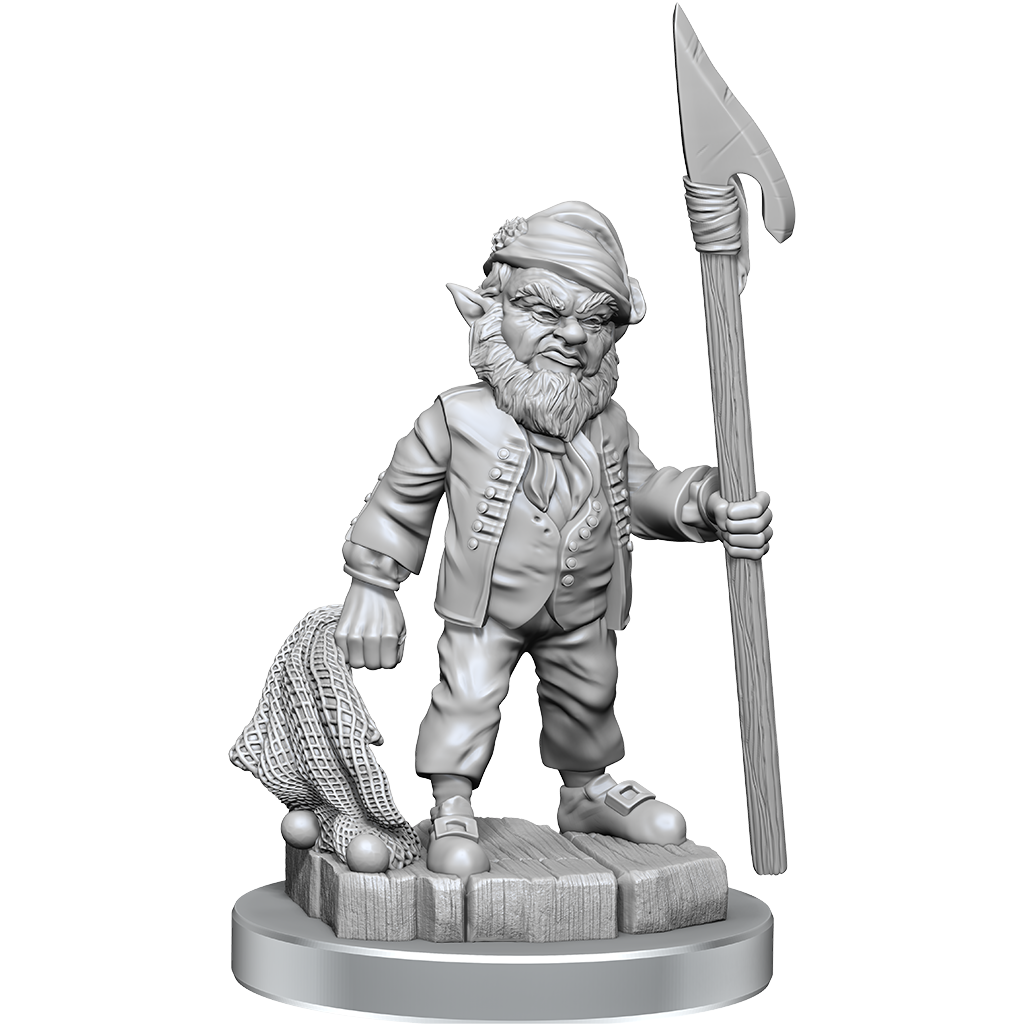 Wizkids Deep Cuts Unpainted Miniatures Ships Crew Box Set