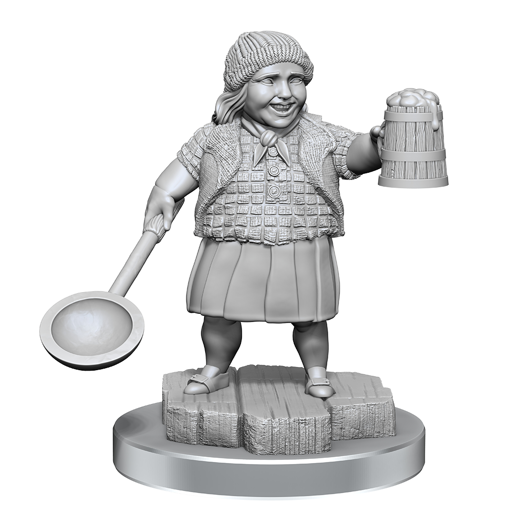 Wizkids Deep Cuts Unpainted Miniatures Ships Crew Box Set