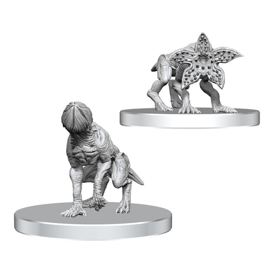 Stranger Things Unpainted Miniatures: Demodogs